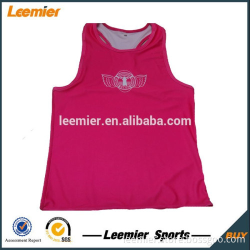 custom nice color slim fit yoga singlet